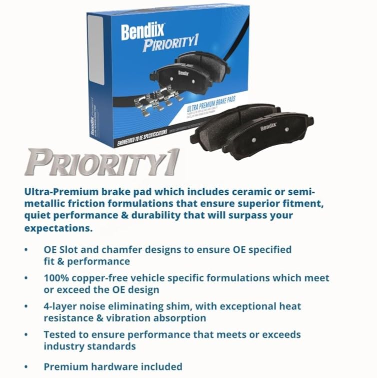 Ceramic Front Brake Pads B8636