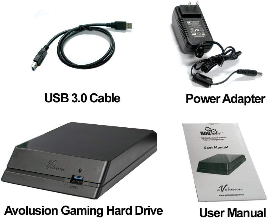 3TB 7200RPM USB 3.0 External Gaming Hard Drive Z80639