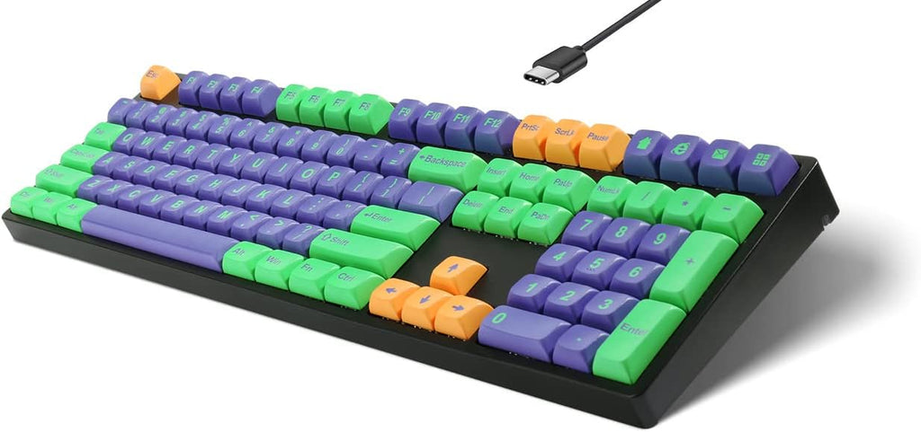 Wired USB Mechanical Gaming Keyboard 108 Keys Hot Swappable Q949