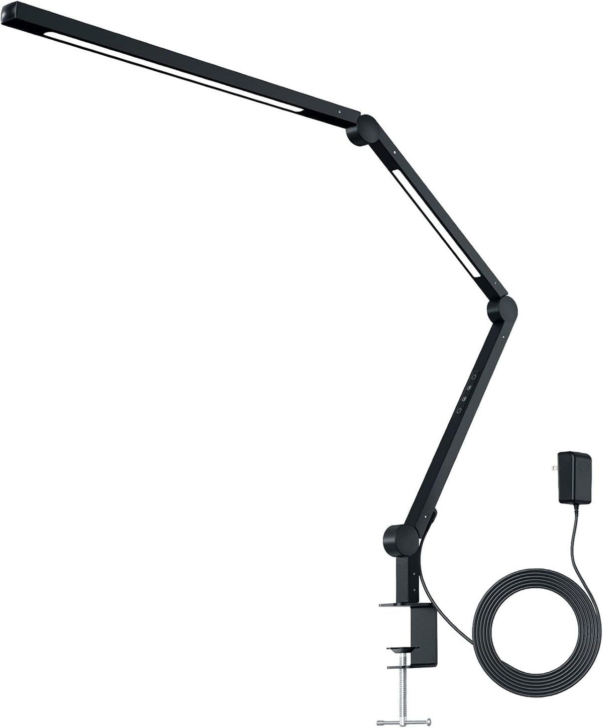 LED Desk Lamp with Clamp, Swing Arm, 4 Color Modes Z2249