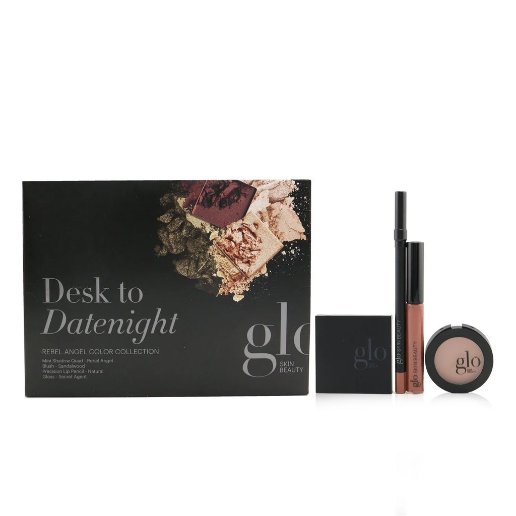 Mini Shadow Quad + Blush + Lip Pencil + Lip Gloss 4pcs G89200