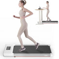 White Portable Under Desk Treadmill D463