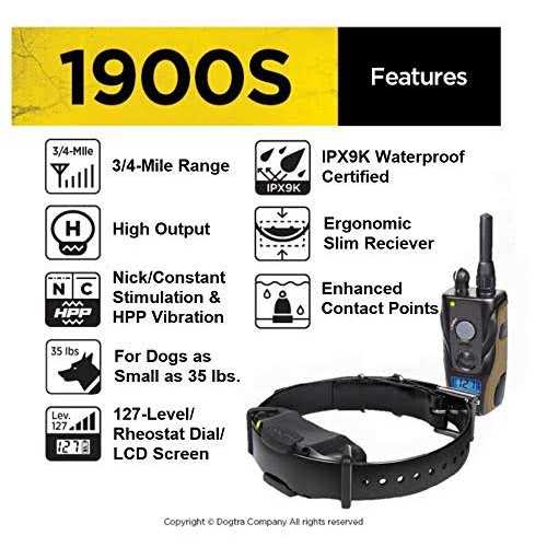 Black 1 Mile Remote Trainer J334810