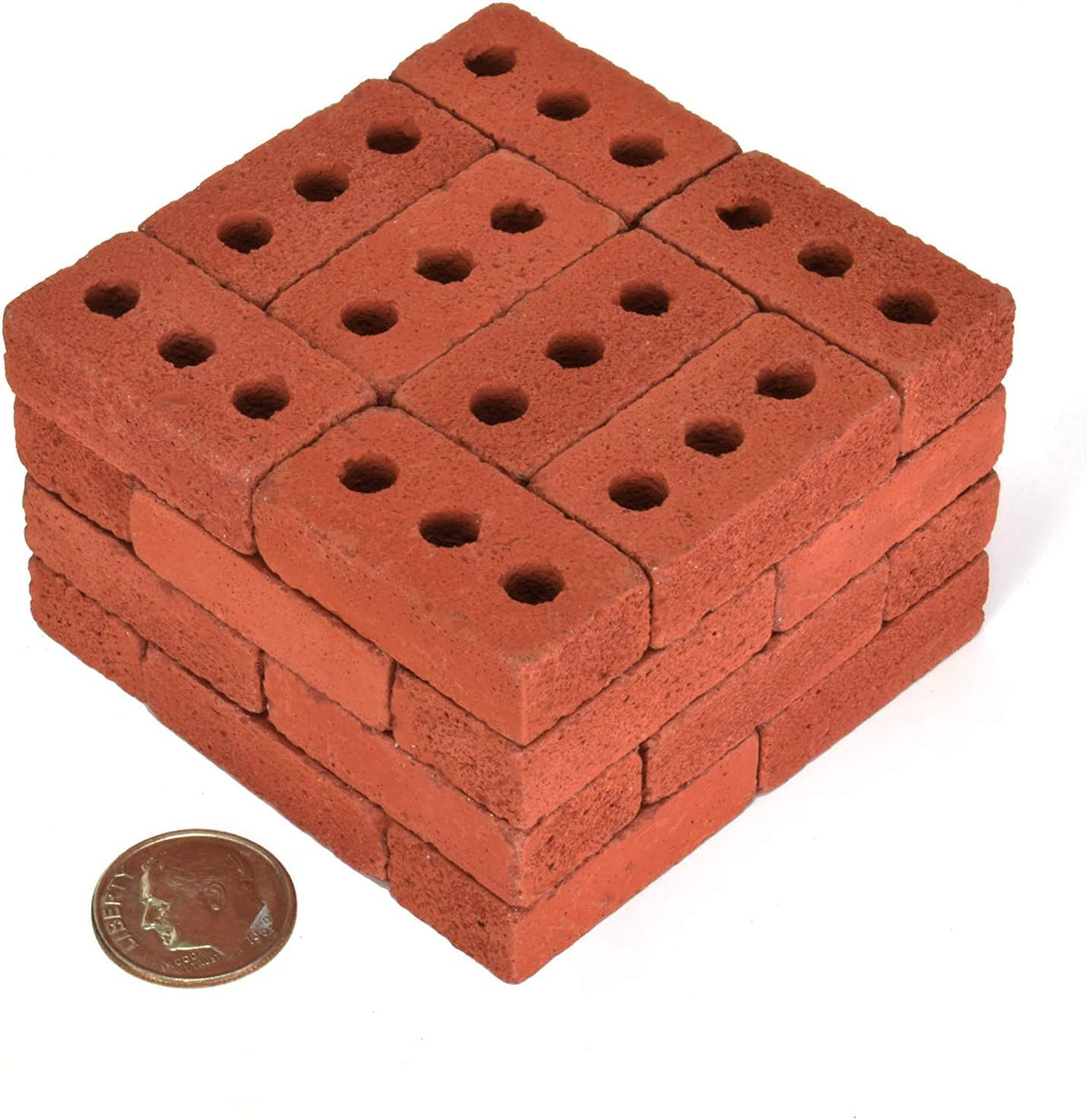 Mini Red Bricks, 1:6 Scale (160 Pack) Z4770