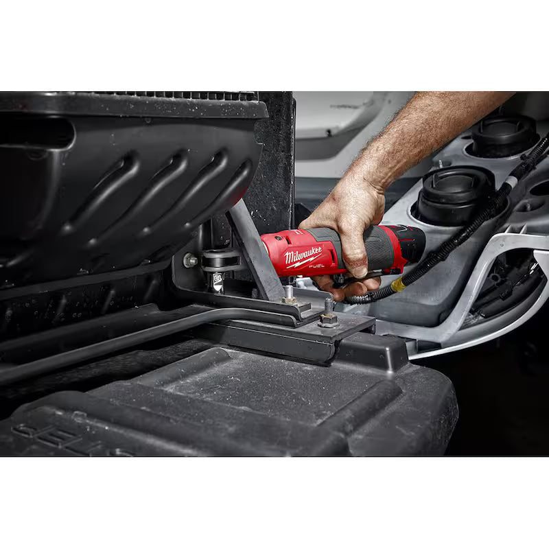12V Lithium-Ion Brushless Cordless 3/8 in. Ratchet and 1/4 in. Right Angle Die Grinder Z921