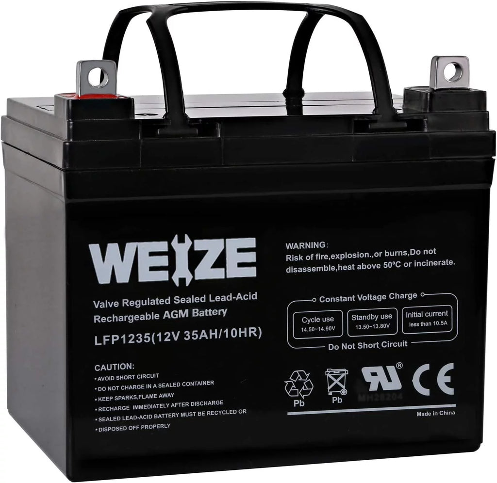 12V 35AH Sealed Lead Acid Rechargeable Deep Cycle SLA AGM Battery C494