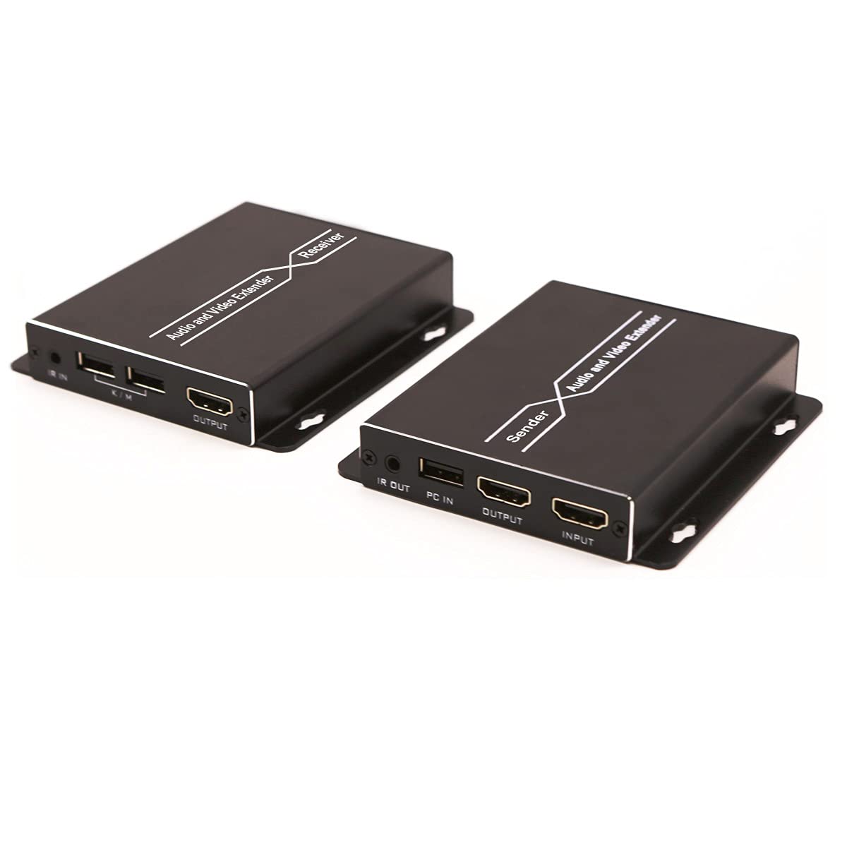 HDMI KVM Extender Over Ethernet Cable with Loop Out Function I6577