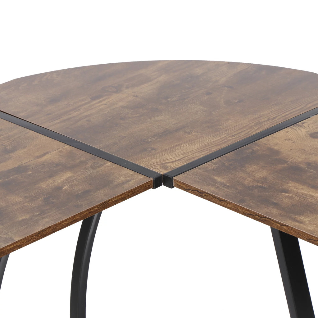 Brown L-Shaped Computer Desk X611
