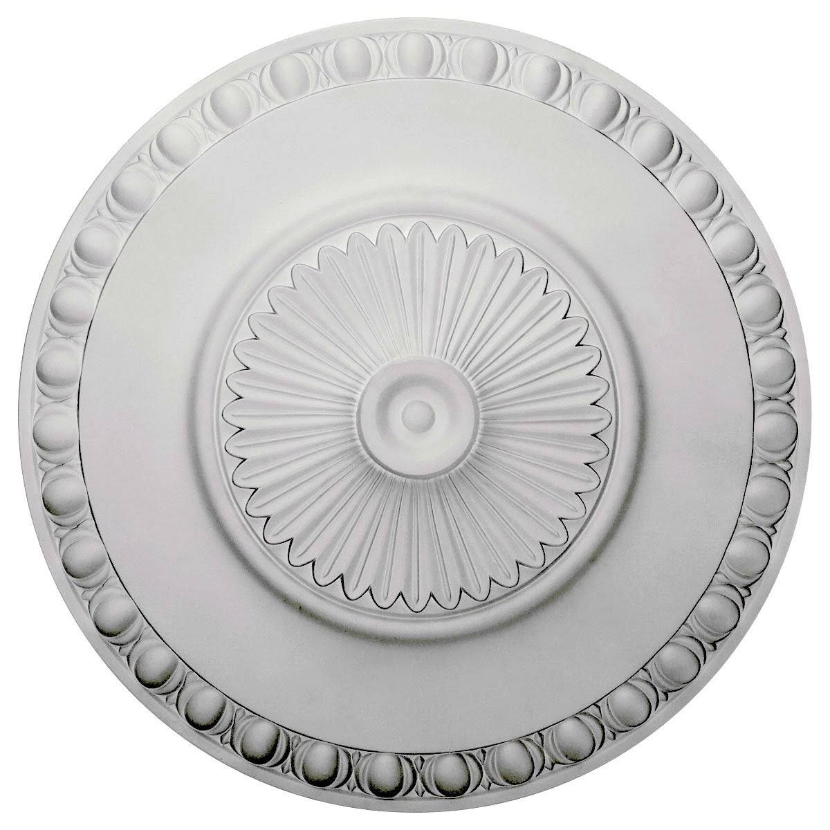 Hand-Painted Polished Copper Ceiling Medallion S290