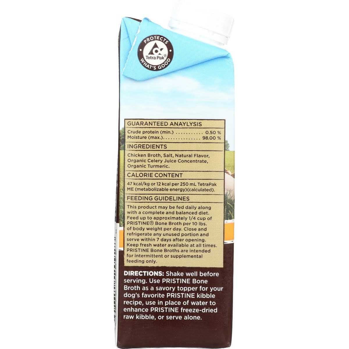 Free-Range Chicken Bone Broth Grain-Free Dog Food Topper E337