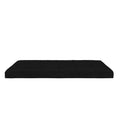 Black Full Size Quilted Microfiber Futon Mattress F19773