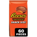 Milk Chocolate Peanut Butter Snack Size Cups, 33 oz (60 Pieces) J2865