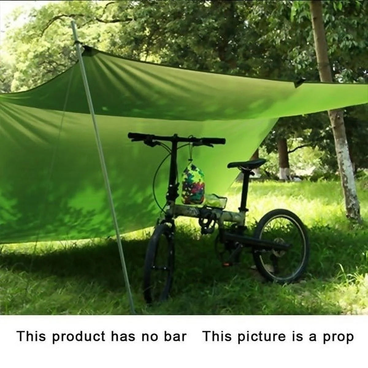 Waterproof Outdoor Camping Tent Tarp Sunshade Canopy Moisture-proof Mat 300X300CM G9439