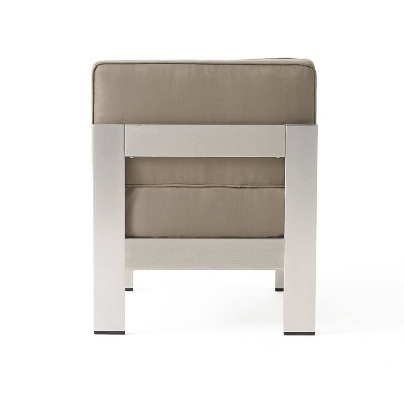 11 Seater Aluminum U-Shaped Sofa Sectional P7346