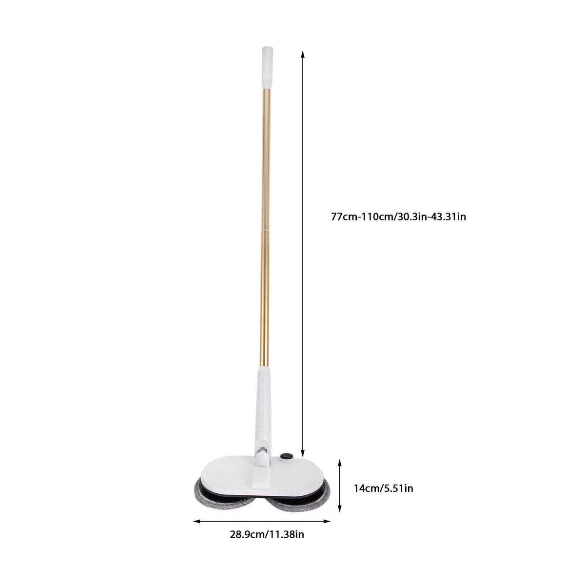 Cordless Electric Mop White V4058
