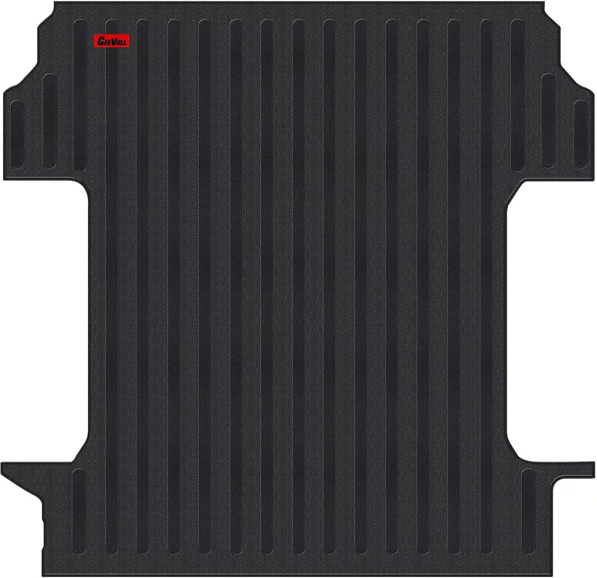 Heavy Duty Rubber Truck Bed Mat, Black F493284