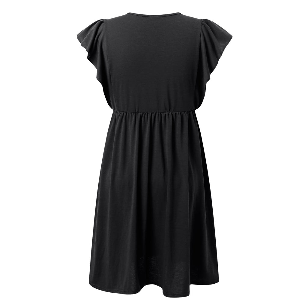 Cotton Midi Button Down Dress E19292