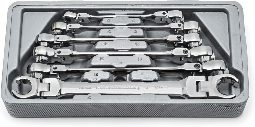 6 Pc. Metric Flare Nut Wrench Set L73772