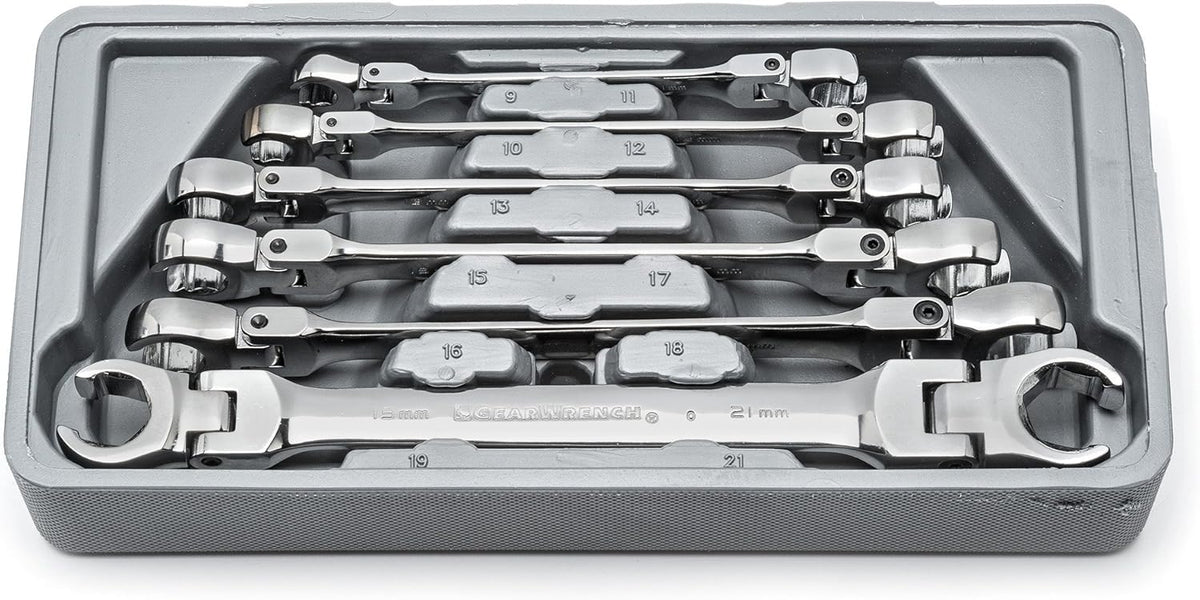 6 Pc. Metric Flare Nut Wrench Set L73772