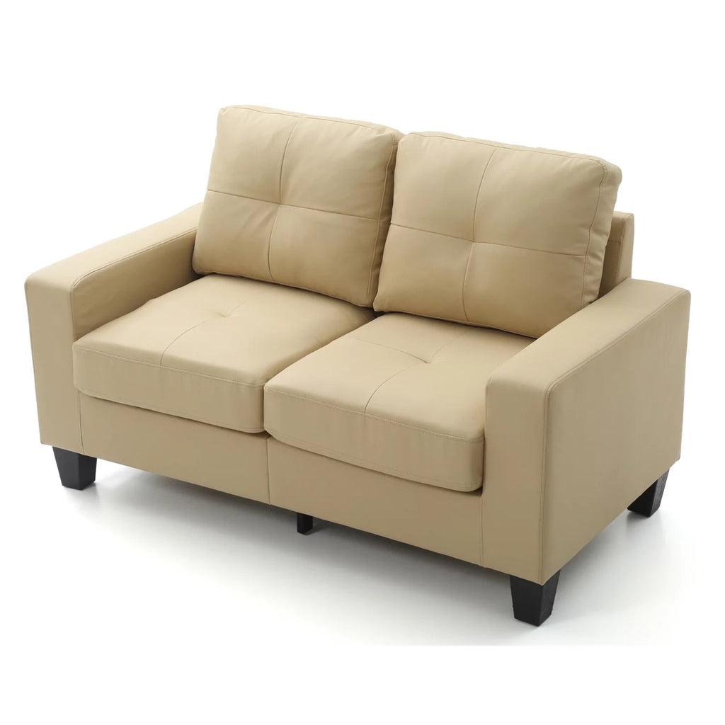 Beige Modular Loveseat K178