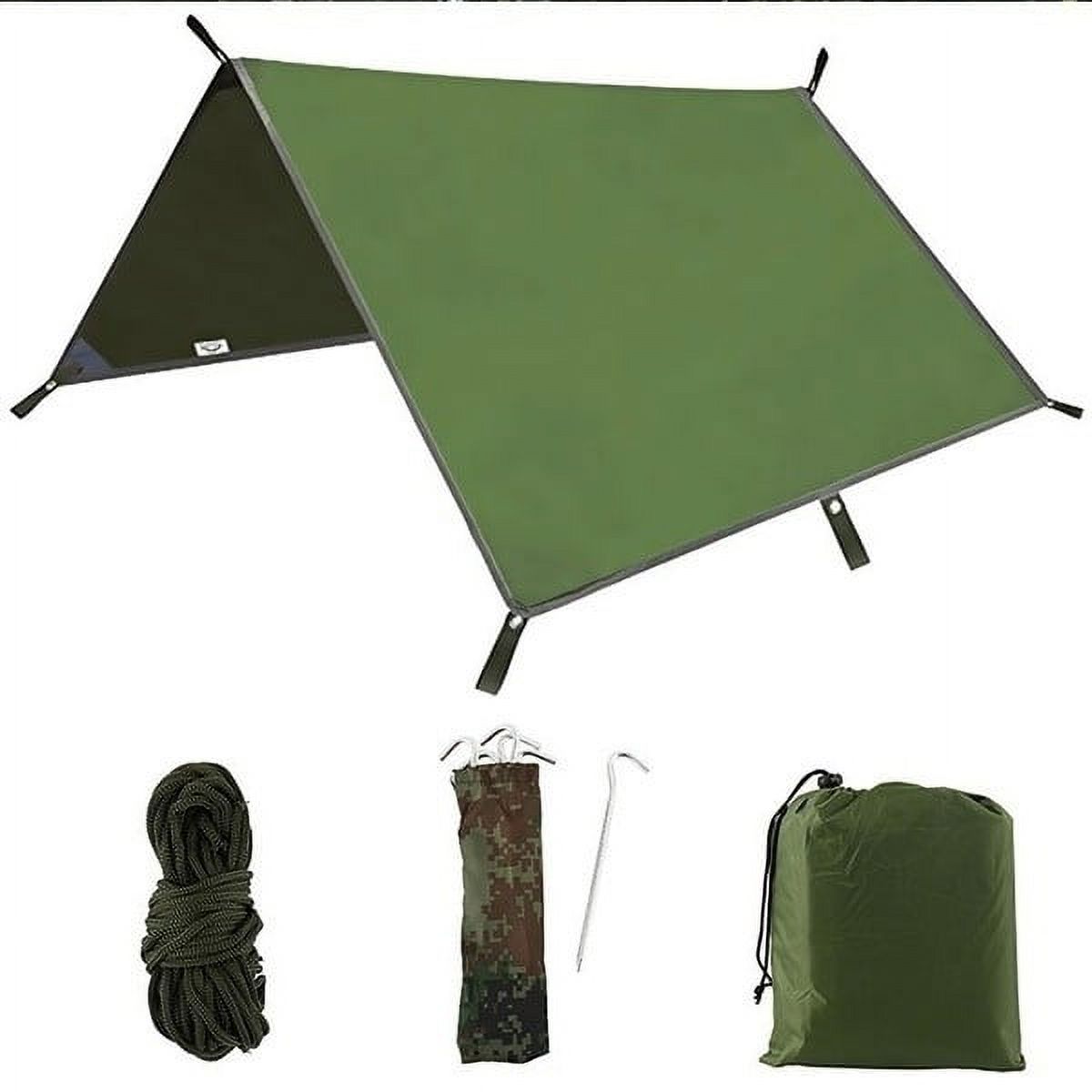 Waterproof Outdoor Camping Tent Tarp Sunshade Canopy Moisture-proof Mat 300X300CM G9439