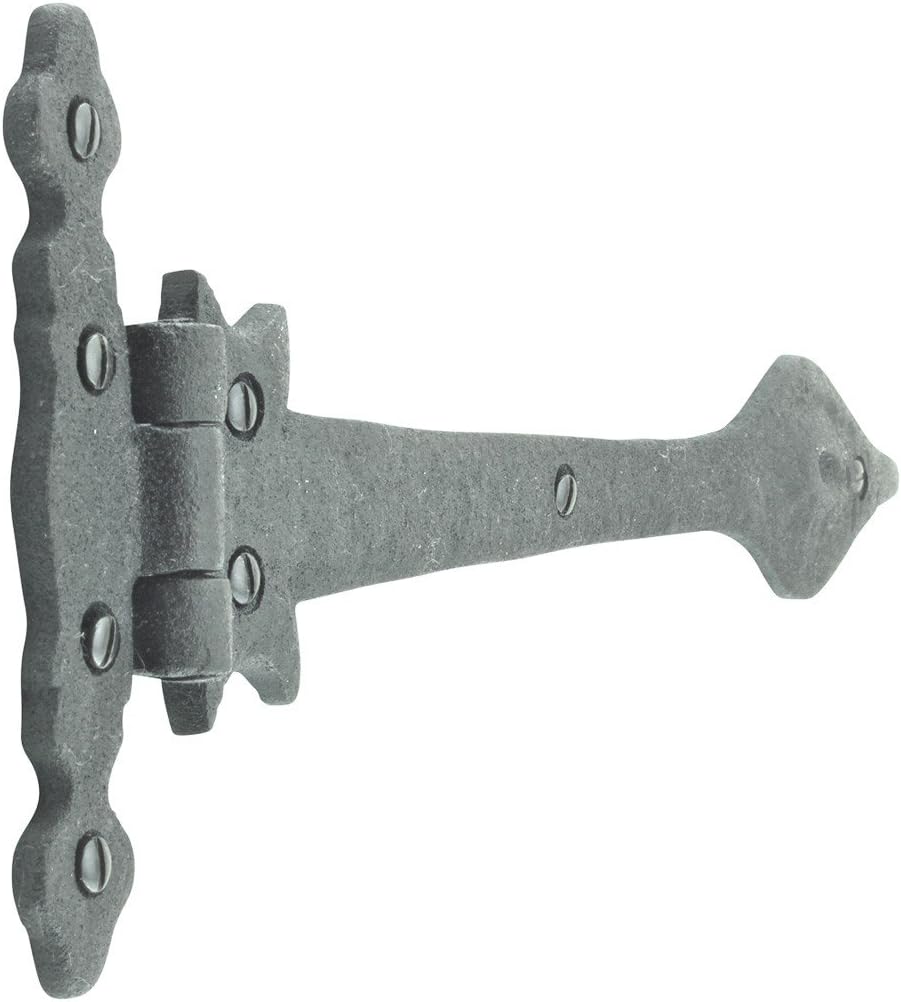 Black Wrought Iron Door Hinge 11.25 Long Pack of 4 I46928