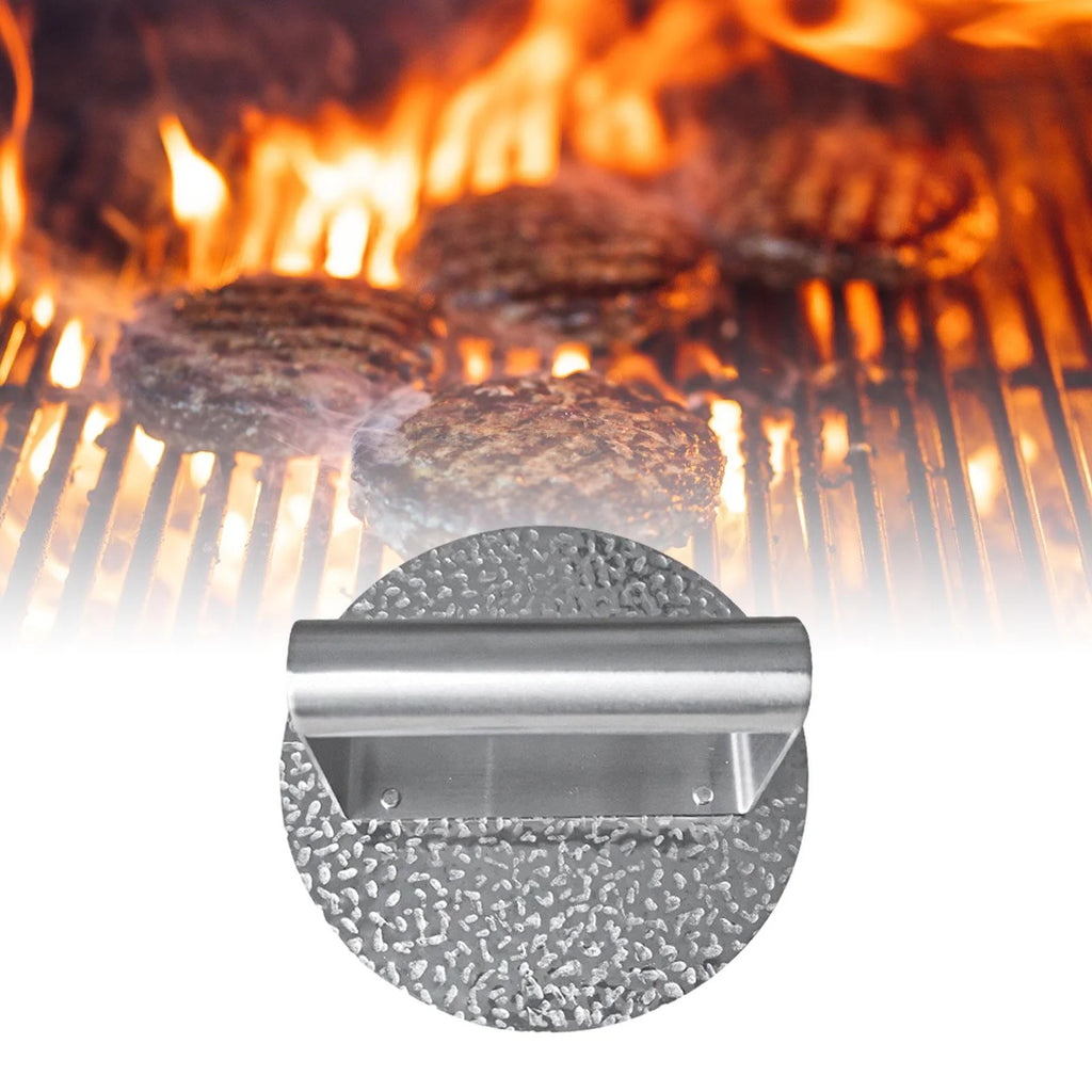 Round Burger Presses Flat Bottom P174