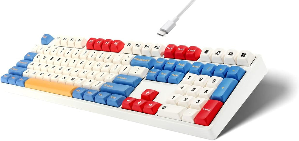 Wired USB Mechanical Gaming Keyboard 108 Keys Hot Swappable Q949