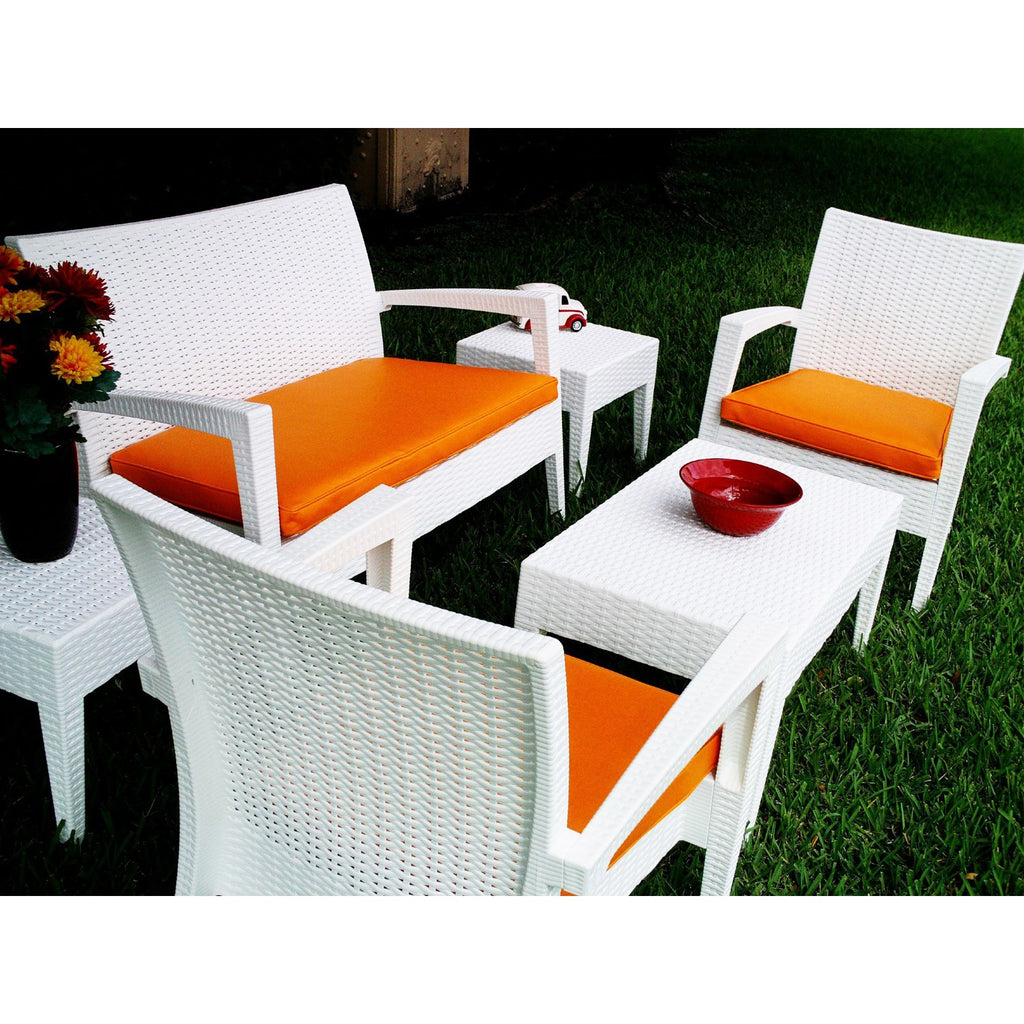 6 Piece Patio Sofa Set in Dark Gray F89974
