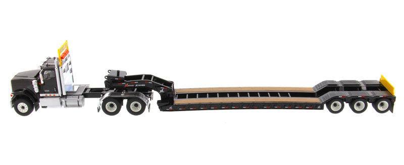 Black XL 120 Lowboy Trailer Diecast Model H3358
