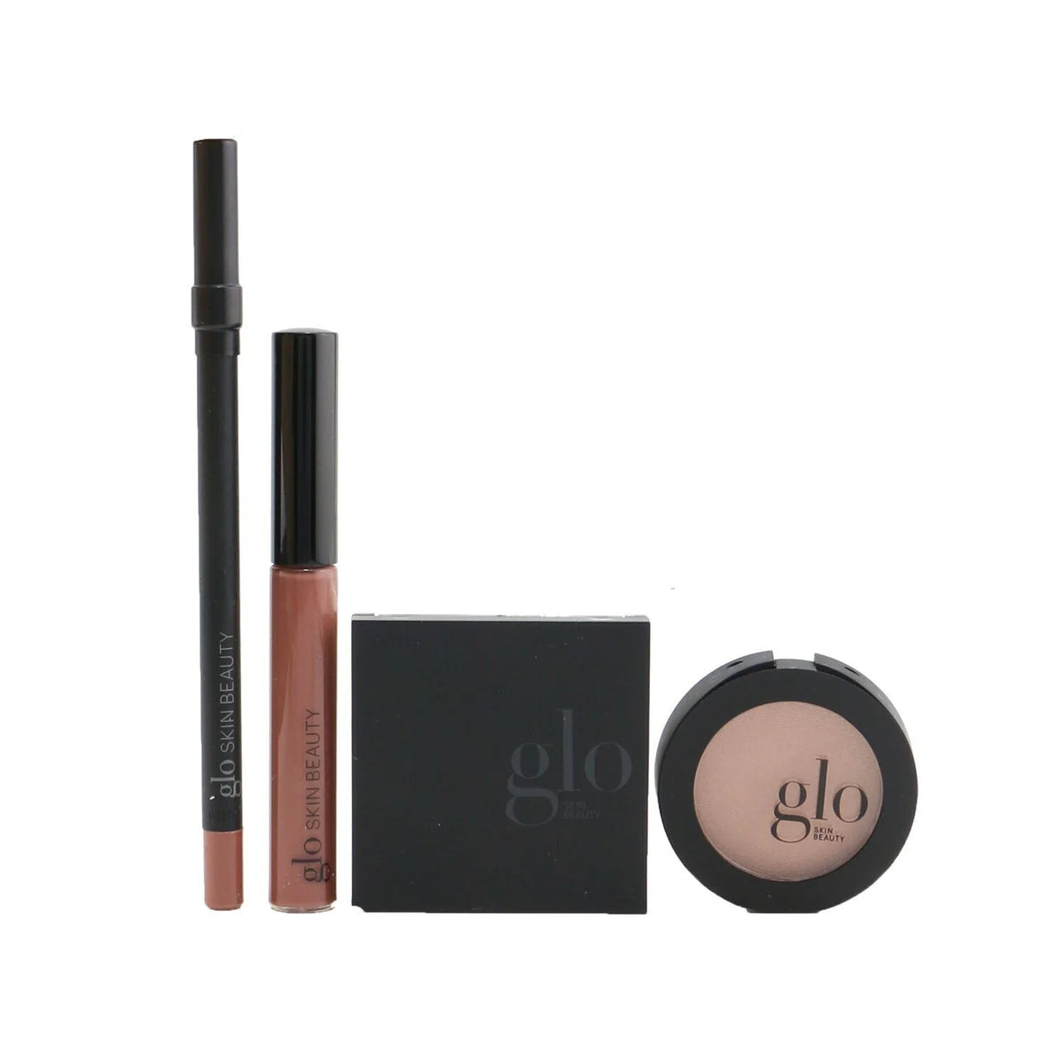 Mini Shadow Quad + Blush + Lip Pencil + Lip Gloss 4pcs G89200