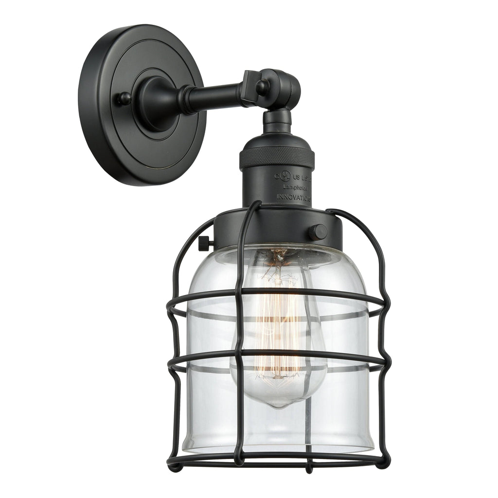 Small Bell Cage 1 Light Sconce U69110
