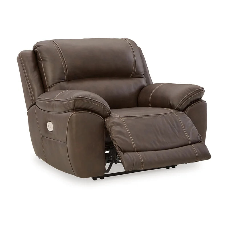 Dark Brown Leather Recliner G820