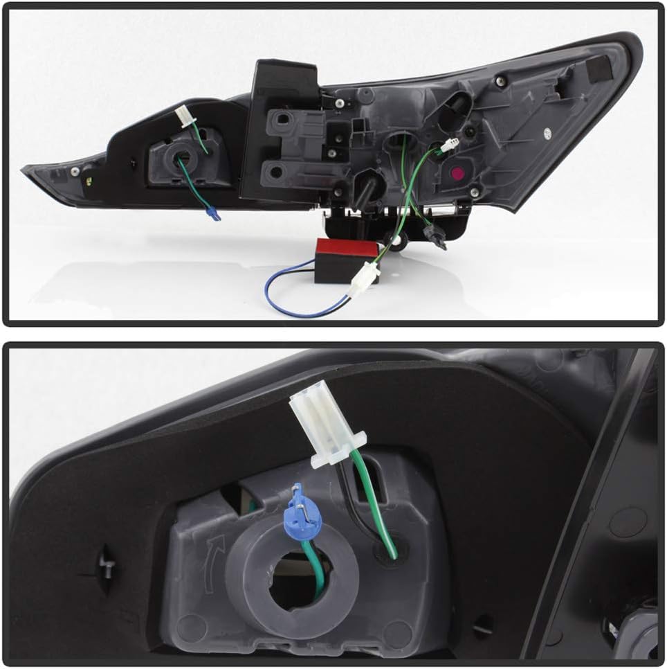 Black Smoke LED Tail Lights 4pcs Set U9083