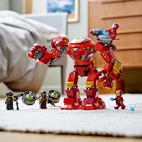 LEGO Marvel Avengers Iron Man Hulkbuster Versus A.I.M. Agent 76164, Brick-Build Avengers Playset with Minifigures (456 Pieces) G79999