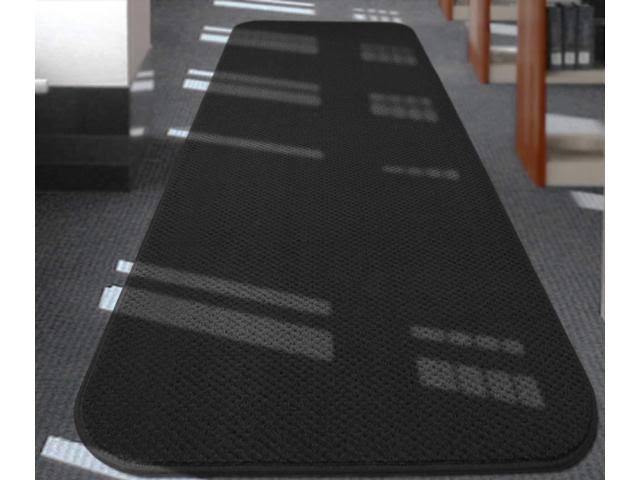 Skid-Resistant Carpet Runner - Black - 8 ft. x 48 in. U700