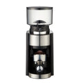 Black Adjustable Electric Burr Coffee Grinder with 25 Grind Settings X490