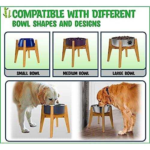 Adjustable Dog Bowl Stand Y304800
