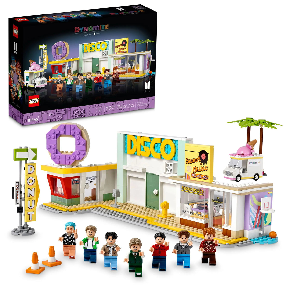 Model Kit with 7 Minifigures V502