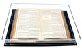 Clear Acrylic Book Display Case Q66647