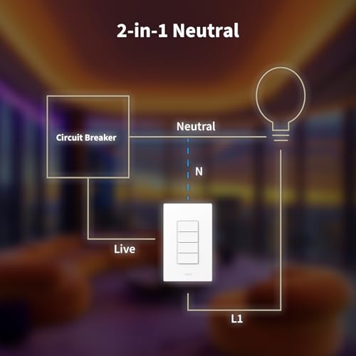 Smart Light Switch 2 Buttons 2 Channels X904