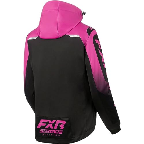 Fuchsia Black Snowmobile Jacket F106350