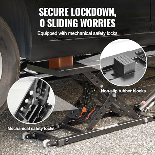 7,000 LBS Capacity Heavy-Duty Carbon Steel Car Lift W63407