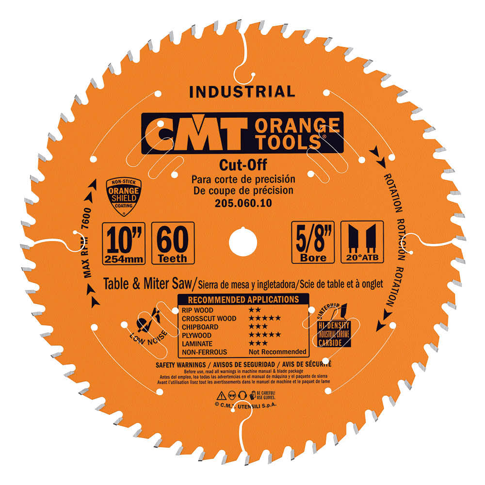 12x22 Bore Cut Off Saw Blade M653