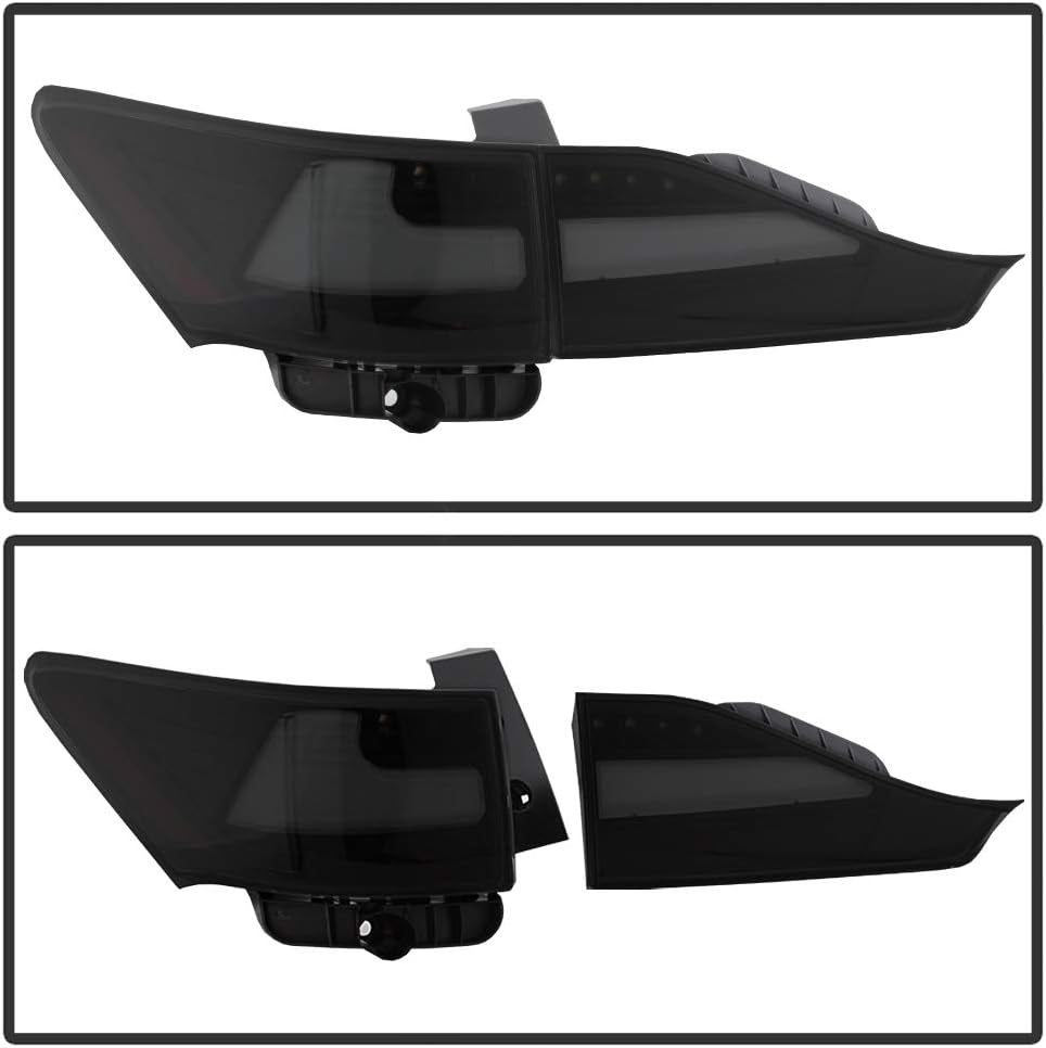 Black Smoke LED Tail Lights 4pcs Set U9083
