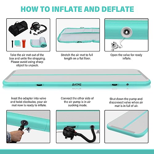 Inflatable Gymnastics Air Mat with Pump K39969