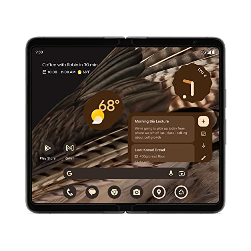 Obsidian 256 GB Foldable 5G Smartphone with Telephoto and Ultrawide Lens L441645