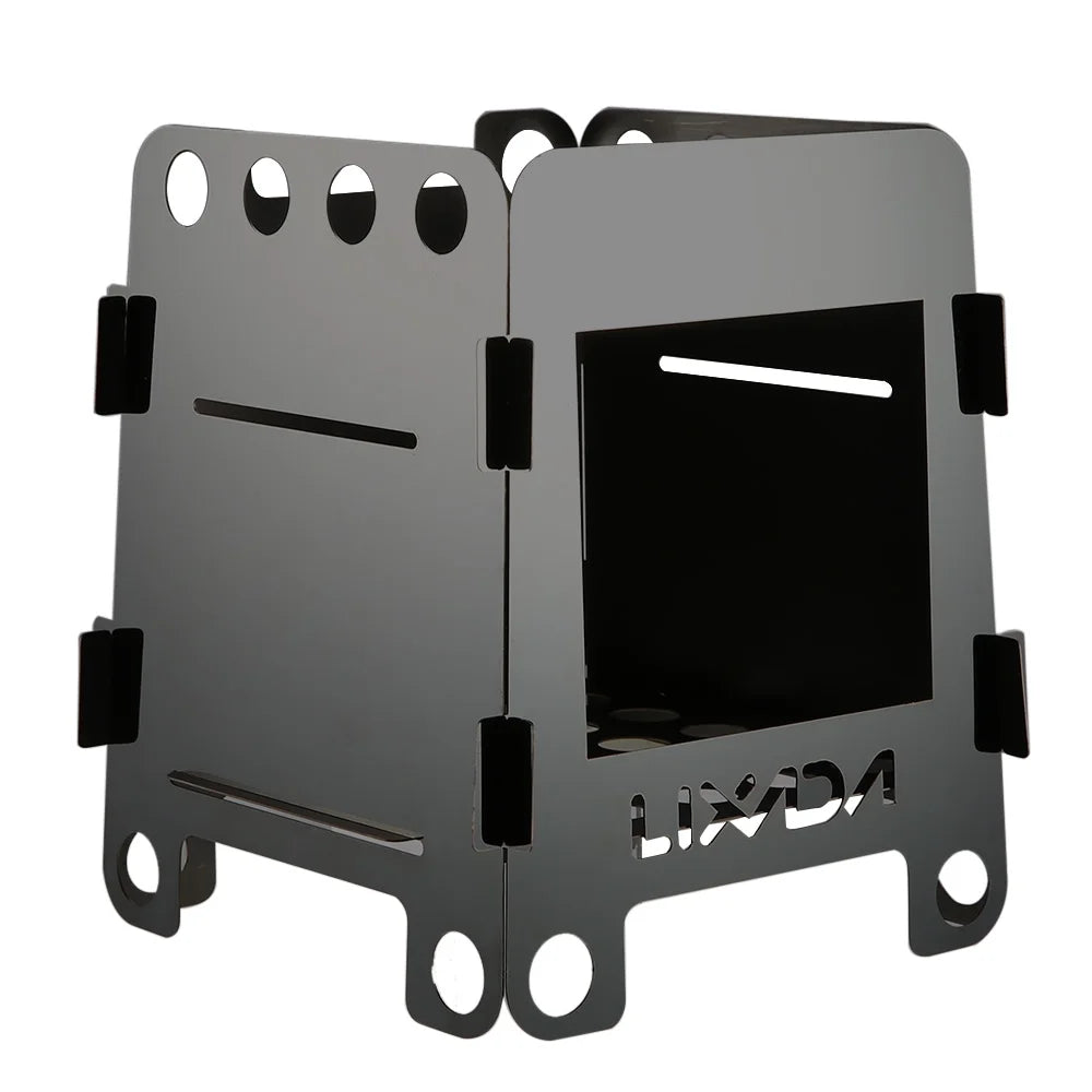 Lightweight Portable Camping Wood Stove with Storage Bag N811