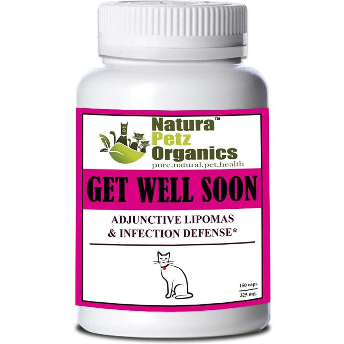 Organic Pet Adjunctive Lipoma + Infection Defense Caps 325 mg E497