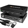 Displayport 2 Port 4K@60Hz KVM Switch with USB U16267